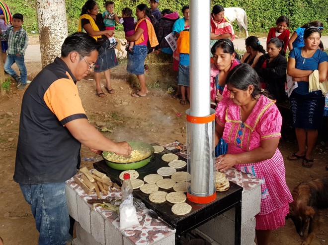 Clean Cookstove training in Guatemala